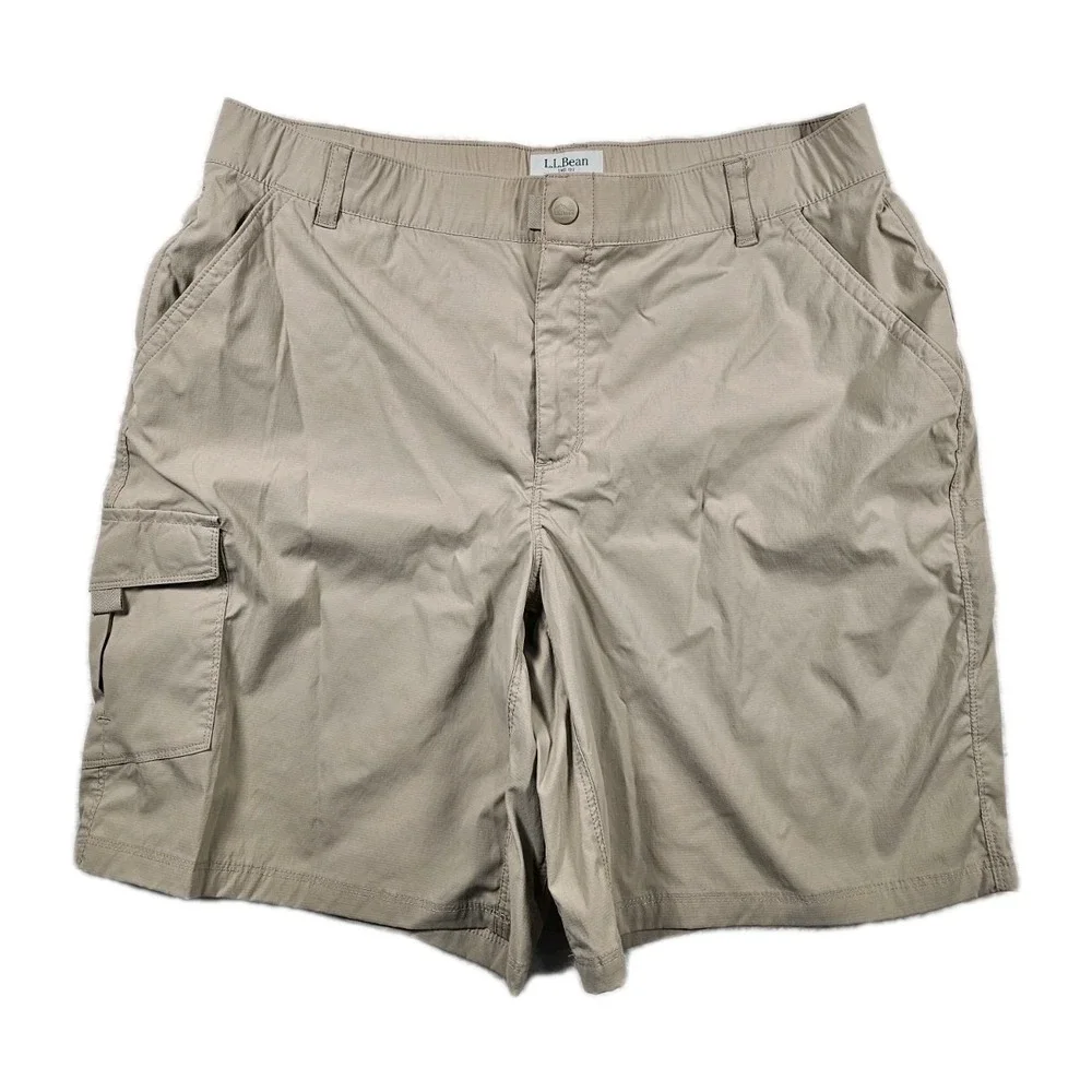L.L.Bean Cargo Hiking Shorts Mens Large 9